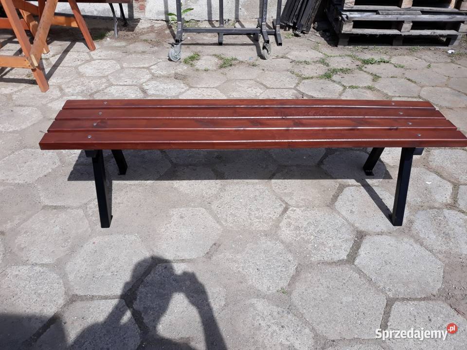Ławka stalowa Parkowa Ogrodowa Miejska bez Meble ogrodowe Miejsce Piastowe
