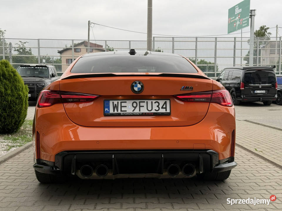 BMW M4 Competition Individual Fire Orange Węgrzce