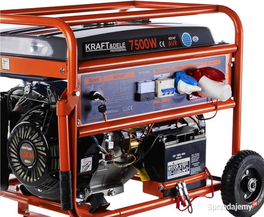 Agregat prądotwórczy 75kW 230400V KD147 lubelskie