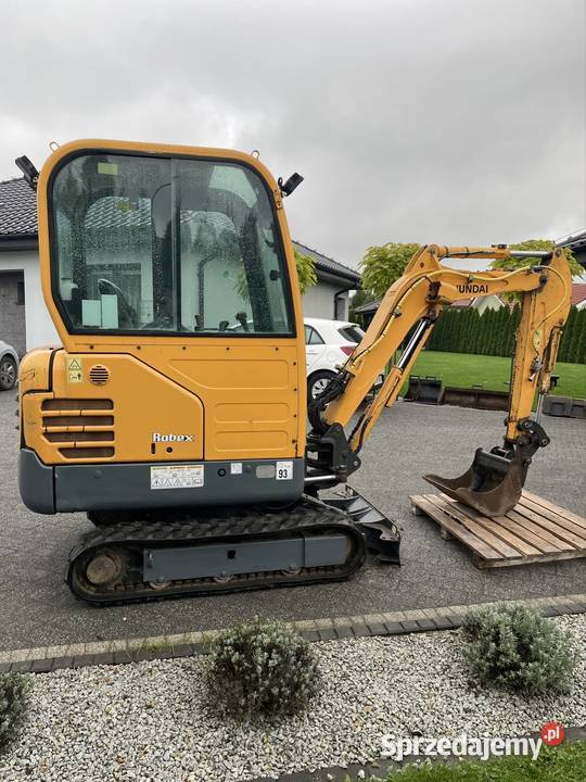 Minikoparka Hyundai Robex 189 2019r waga 2 tony Jeżów Sudecki