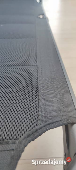 LEŻAK PLAŻOWY OGRODOWY ROZKŁADANY MESH EXITE Bieruń