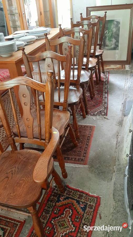 Krzesla holenderskie debowe lubelskie Tarnogród