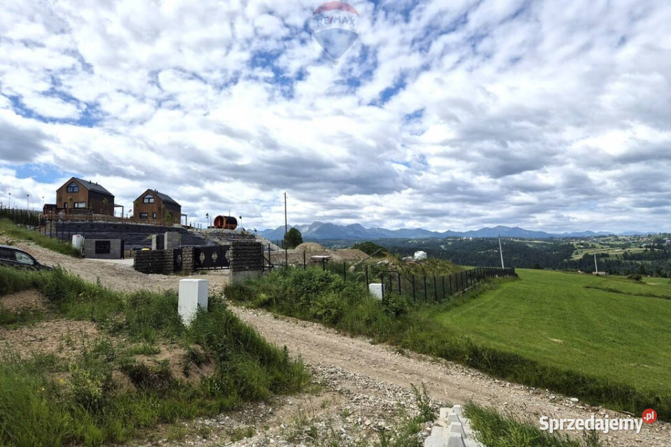 Działka w Rzepiskach z widokiem na Tatry 15m Rzepiska