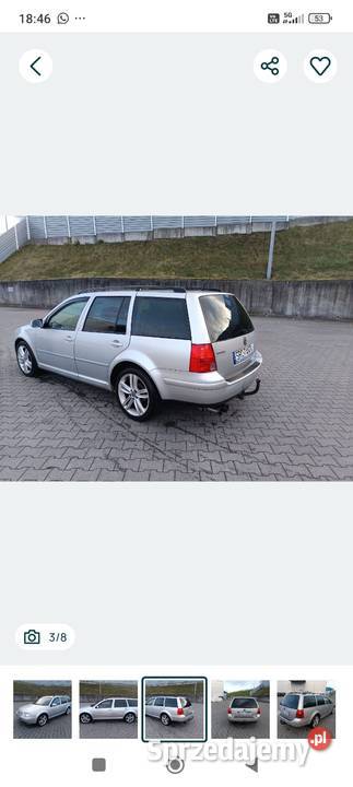 VW bora 18t kombi 150 ksenon alufelgi bez wkladu Wodzisław Śląski sprzedam
