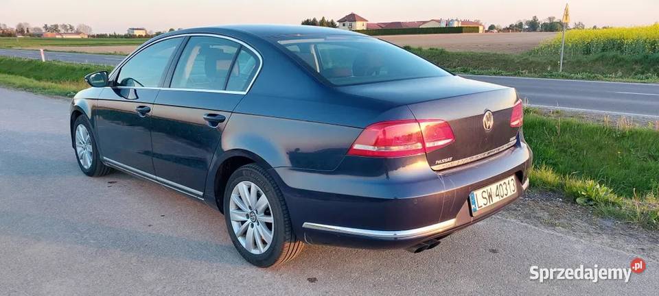 Volkswagen Passat B7 20TDI 170 elektrycznie ustawiane fotele Lublin
