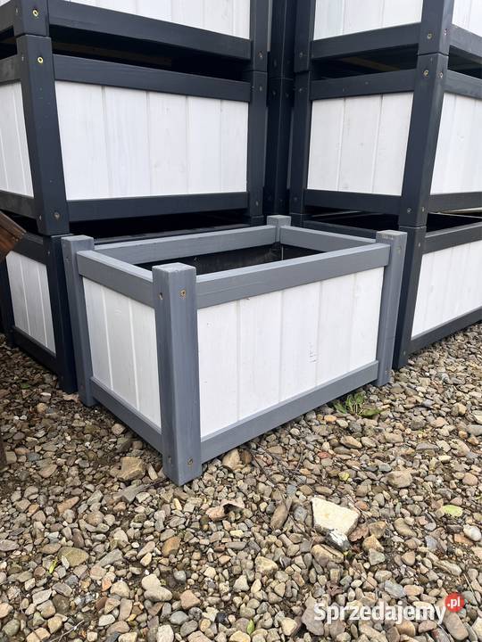 Donica drewniana doniczka donica ogrodowa Ropczyce