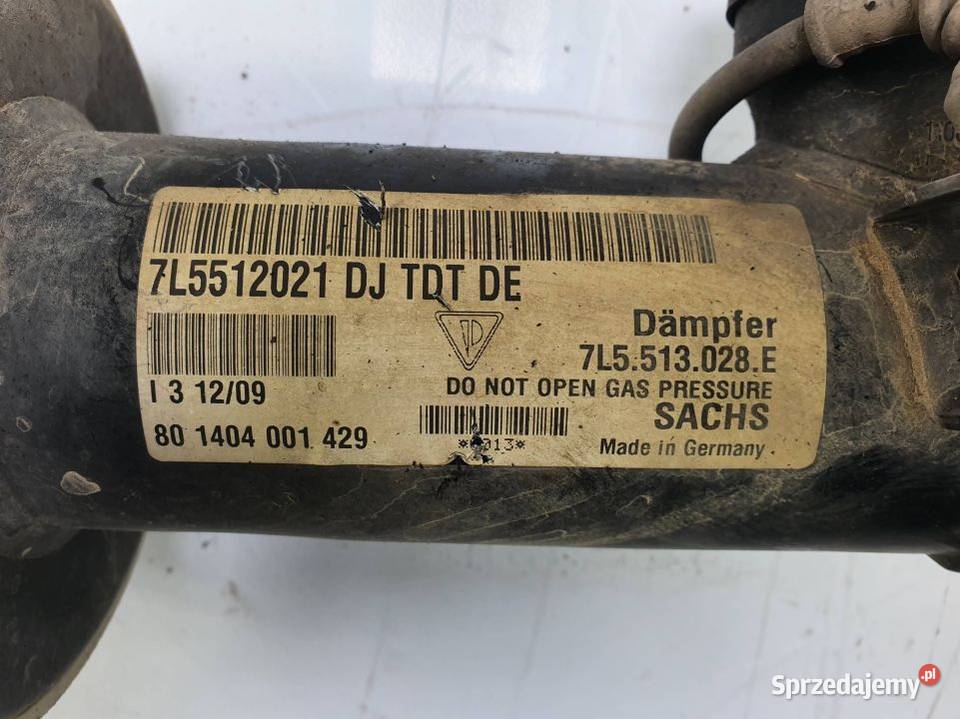 AMORTYZATOR LEWY TYŁ PORSCHE CAYENNE I LIFT Lipno