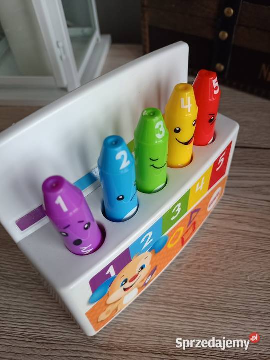 Fisher Uczące kredki Kolorowe humorki Płock sprzedam