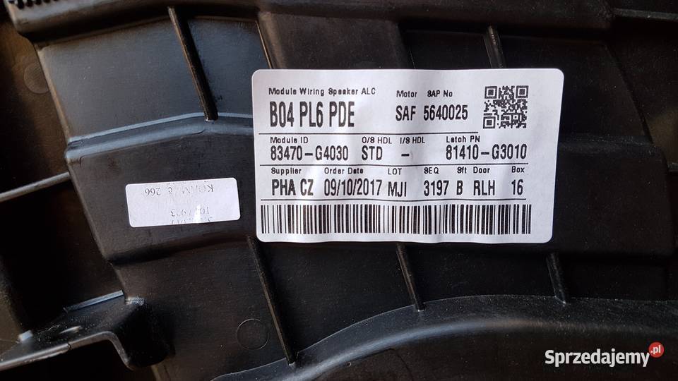 Hyundai i30 III PDE mechanizm podnośnik dolnośląskie Legnica sprzedam