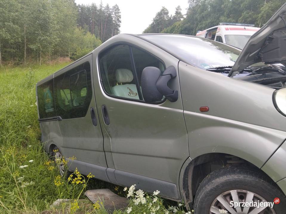 Opel Vivaro wypadku Olsztyn