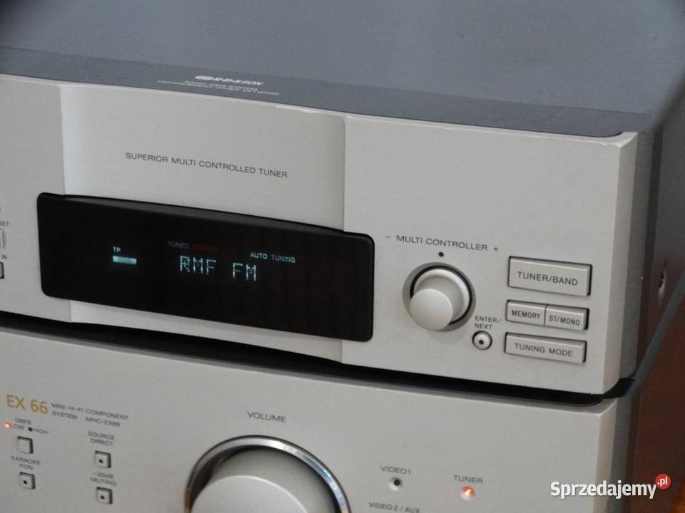 Wzmacniacz i tuner Sony MHCEX66 sprawna WYSYŁKA Jasło