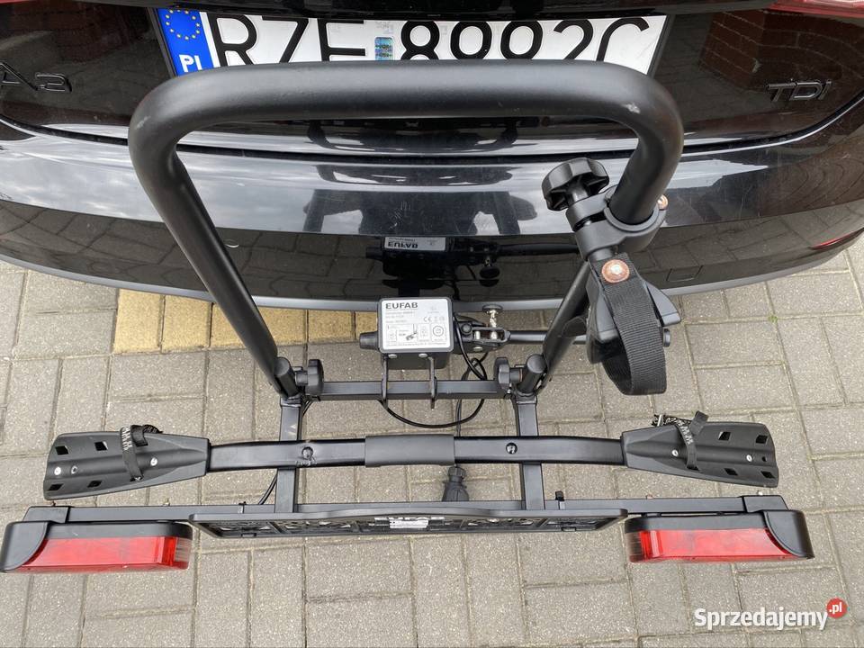 Bagażnik Eufab na jeden rower na hak Rzeszów