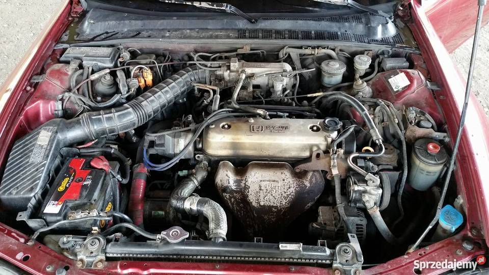HONDA PRELUDE 20 136 ZAMIANA bordowy Samochody osobowe Chełm