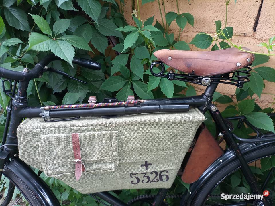 Zabytkowy Szwajcarski Rower Wojskowy Konin