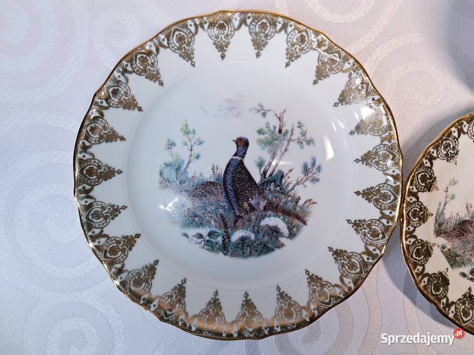 Filiżanka 2 talerzyki trio Royal Collection sprzedam