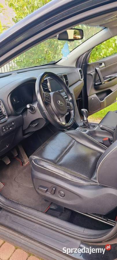 Kia Sportage 2017 benzyna 177 nieuszkodzony Gdańsk