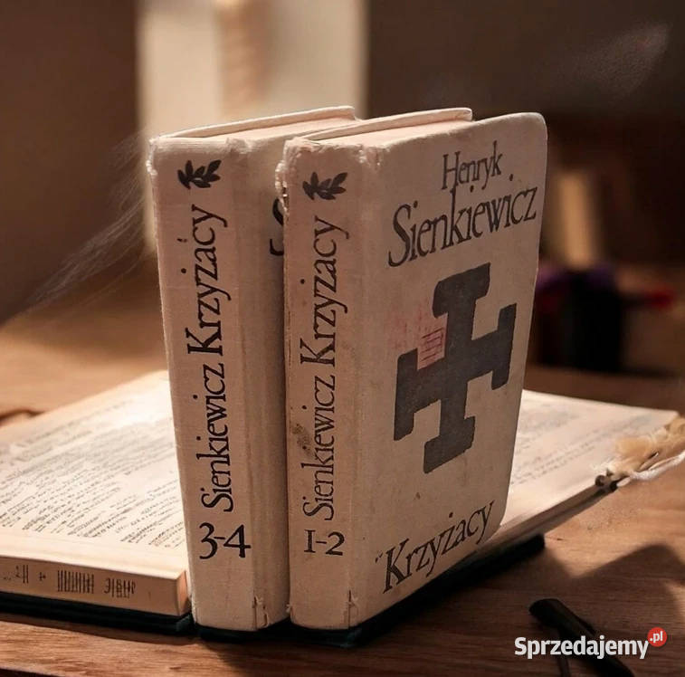 Ksiązki Krzyżacy Henryk Sienkiewicz Łódź