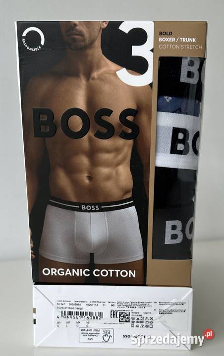 HUGO BOSS bokserki męskie rozmiar L Bielizna Szczecin