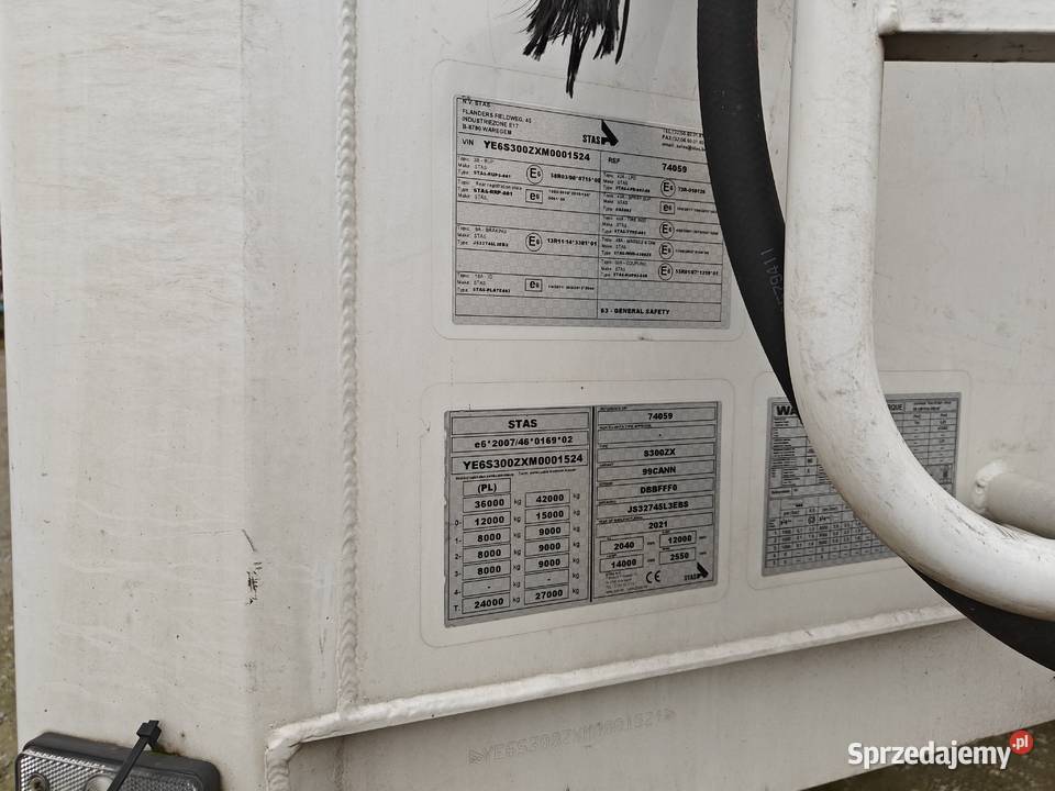 naczepa STAS MF 92A z ruchoma podłogą 2021 Stas wielkopolskie Przybysławice