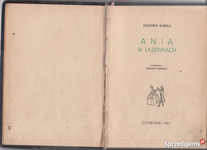 03370 ANIA W ŁAZIENKACH ZUZANNA RABSKA Czyrna sprzedam