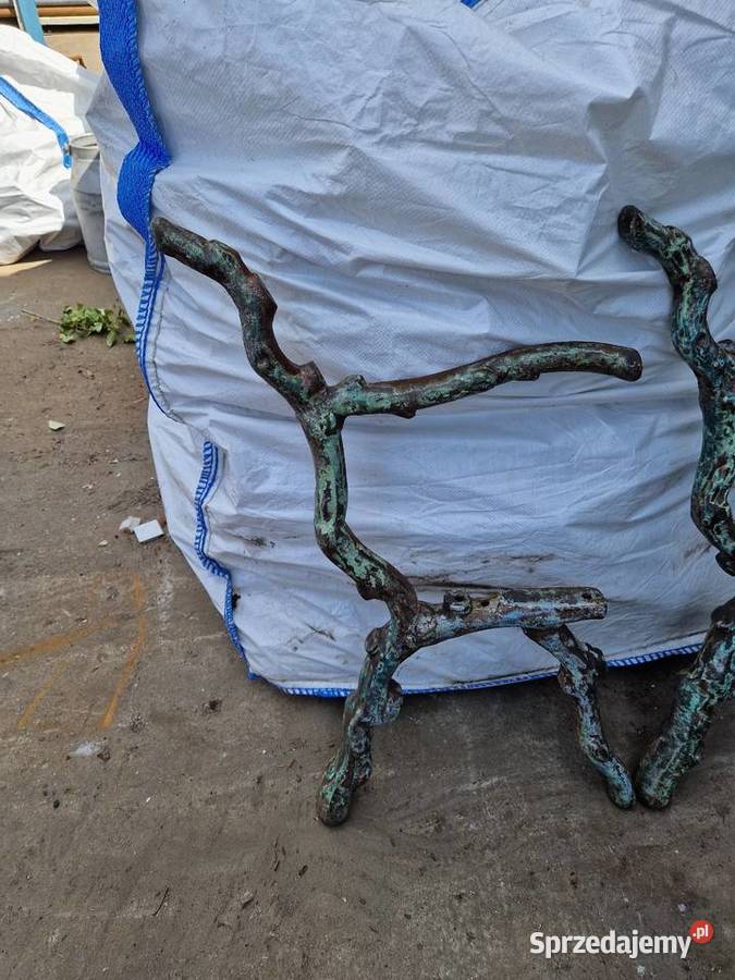 Nogi ławka stelaż żeliwne stare prl antyk zachodniopomorskie Świnoujście