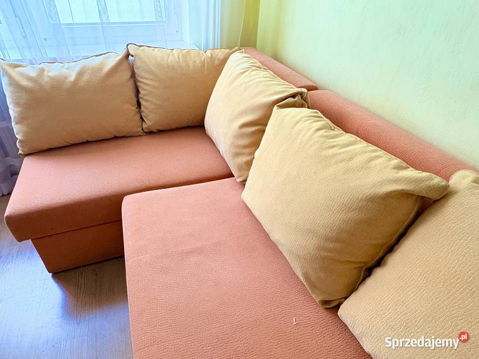 Sofa Kanapa Narożna W Stylu Skandynawskim Suchy Las