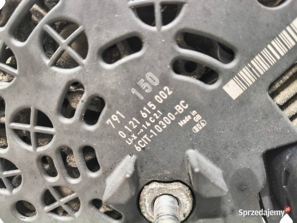 ALTERNATOR Ford Transit 22 TDCi 6C1T10300BC Układ elektryczny silnika lubelskie Chełm