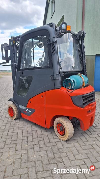 Linde H20 z 2017r wózek widłowy Triplex przesuw Irządze