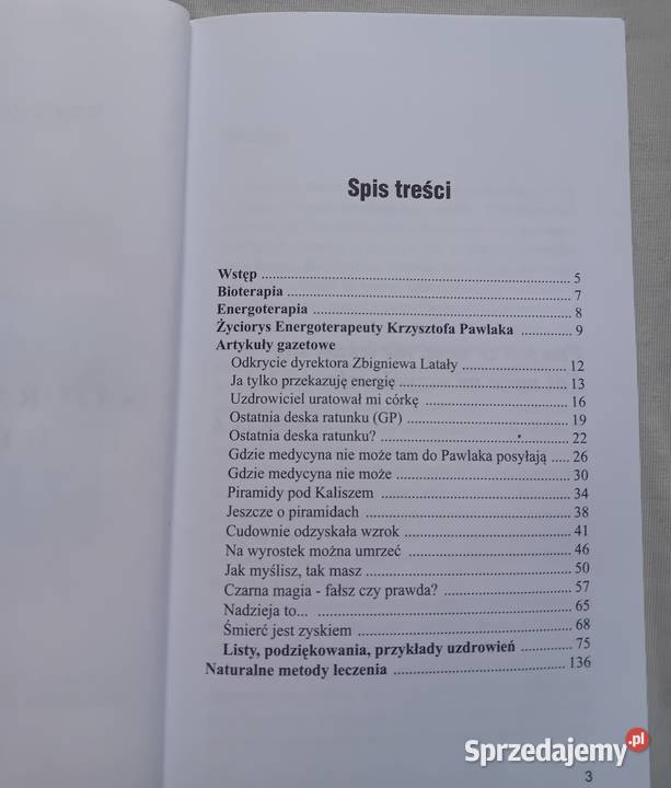 Krzysztof Pawlak naturalne metody uzdrawiania Koźminek