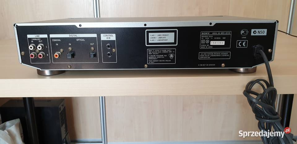 SONY MINIDISC PLAYER MDSJE530 Nowy Sącz
