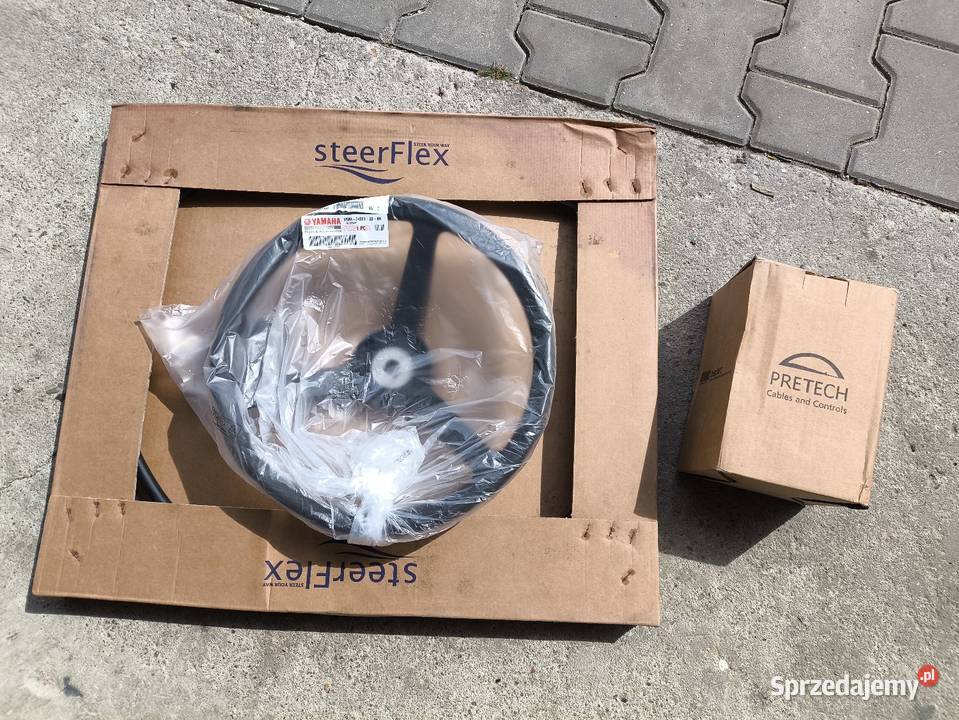 Układ kierowniczy do łodzi Ft 12 kierownica