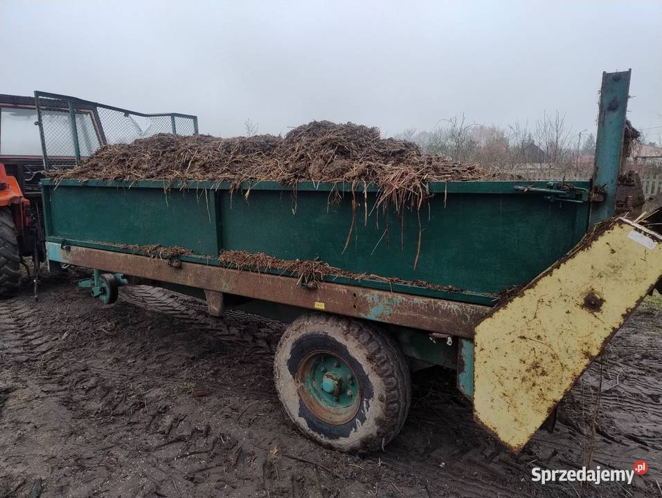 Rozrzutnik do obornika 1 osiowy Rozrzutniki obornika Wojciechów
