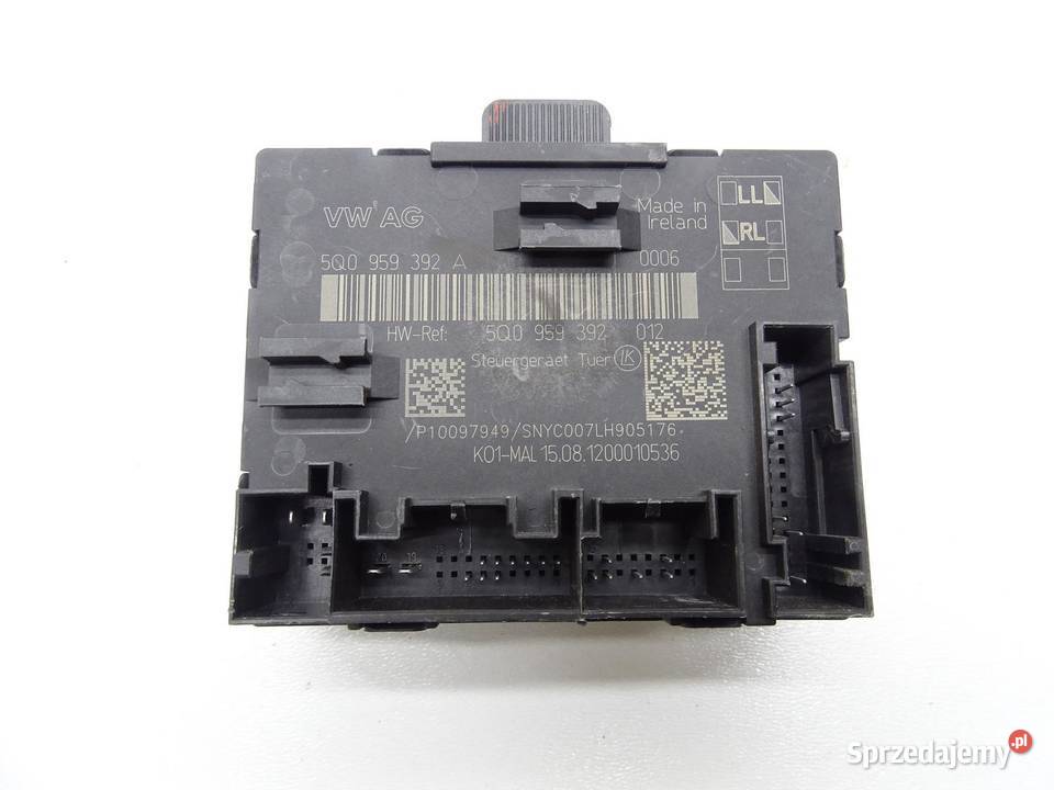 MODUŁ STEROWNIK DRZWI 5Q0959392A VW GOLF VII małopolskie sprzedam