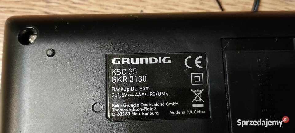 Niezawodny Radiobudzik GRUNDIG KSC 35 Stan Wąbrzeźno