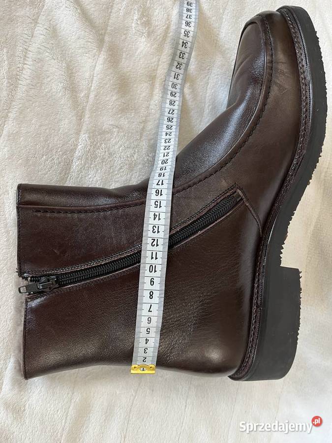 Gotthard skórzane wysokie buty kozaki męskie Pozostałe Jastrzębie-Zdrój