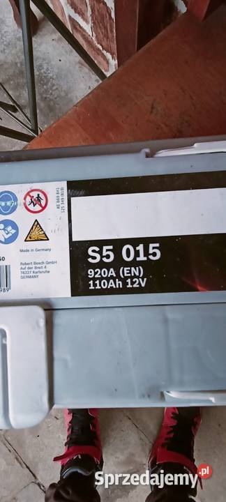 Akumulator Bosch 110Ah 920 A En prawie nowy Katowice sprzedam