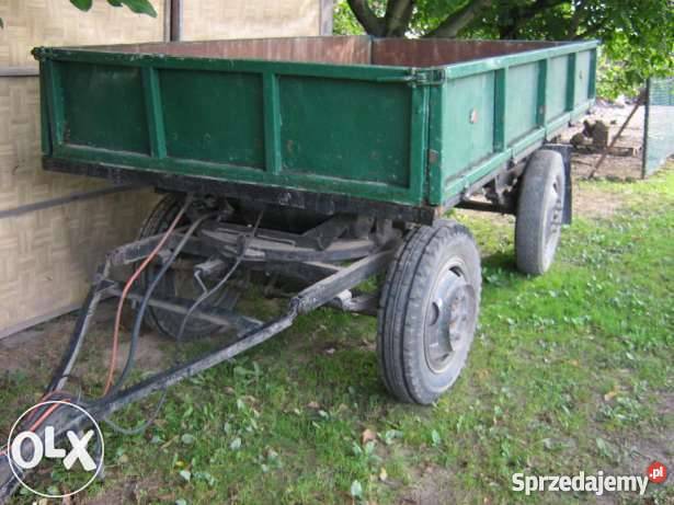 Przyczepa d43 Wywrotka z ważnymi papierami Telatyn
