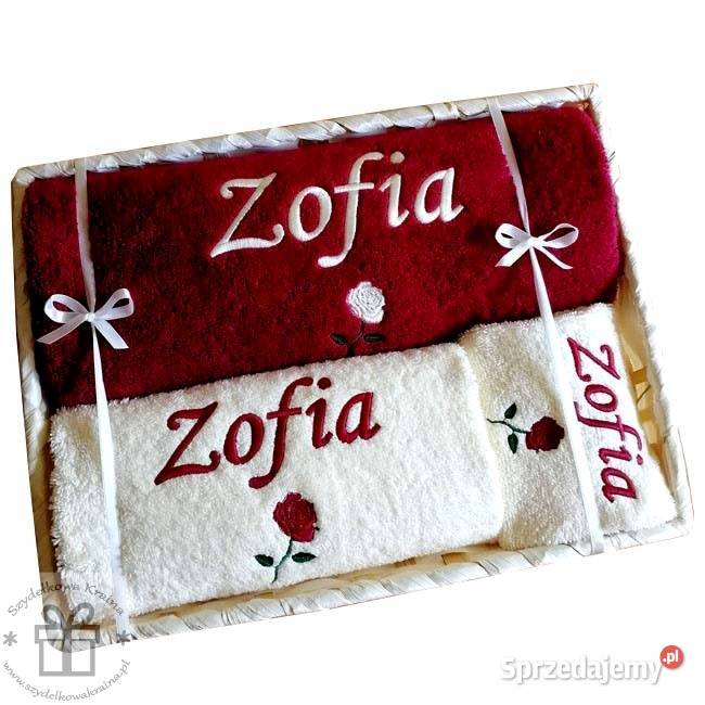 Ręcznik Halloween z haftem czarownicą wiedźmą Toruń