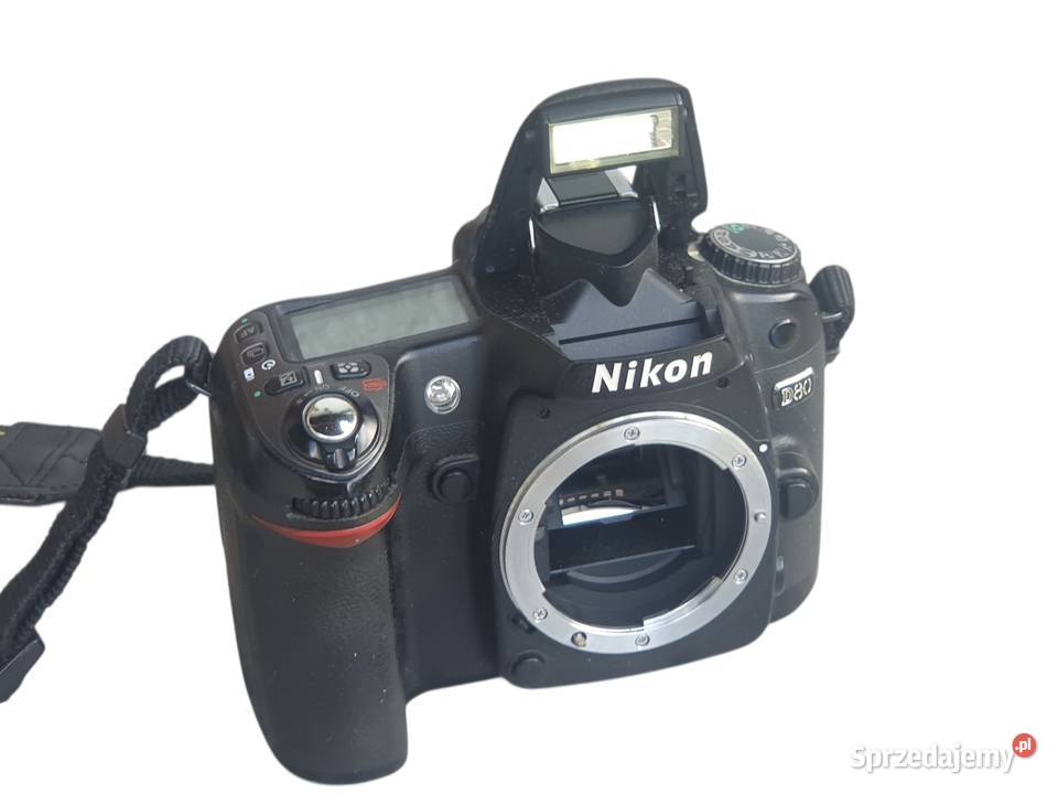Nikon D80 Body lustrzanki cyfrowej oryginalna śląskie Cieszyn