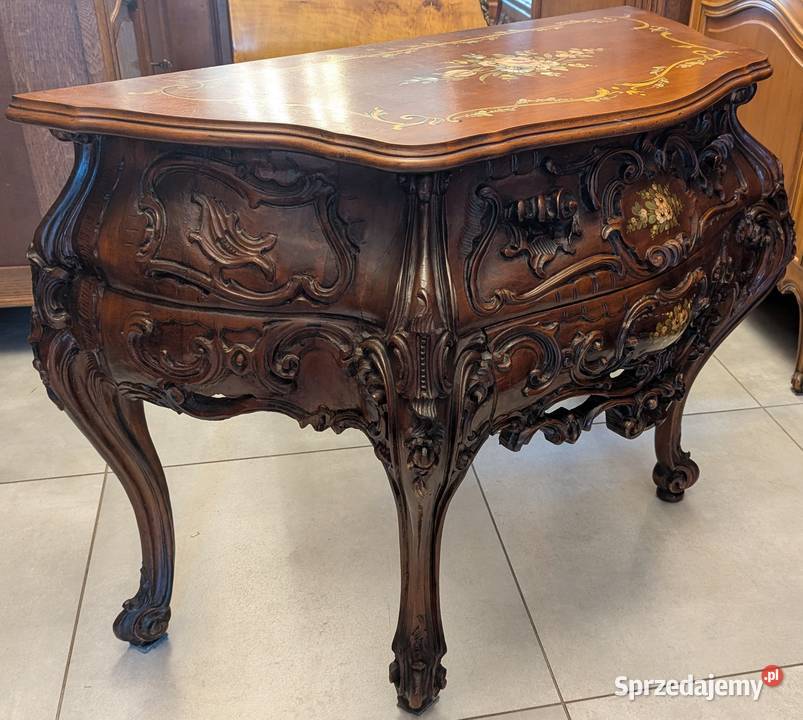 Wspaniała komoda neobarokowa orzech sklep Dąbrowa Górnicza sprzedam
