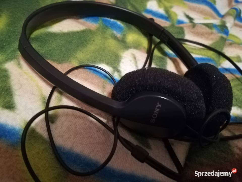 Słuchawki Sony na kablu mazowieckie Warszawa sprzedam