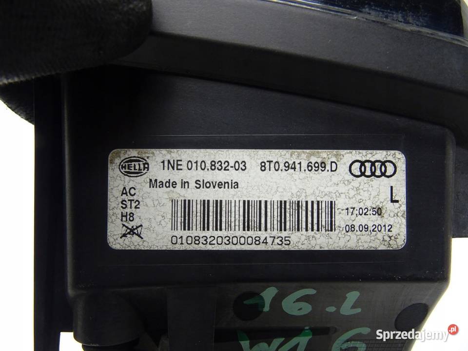 HALOGEN LEWY PRZÓD PRZEDNI AUDI A5 8T LIFT 1116r małopolskie