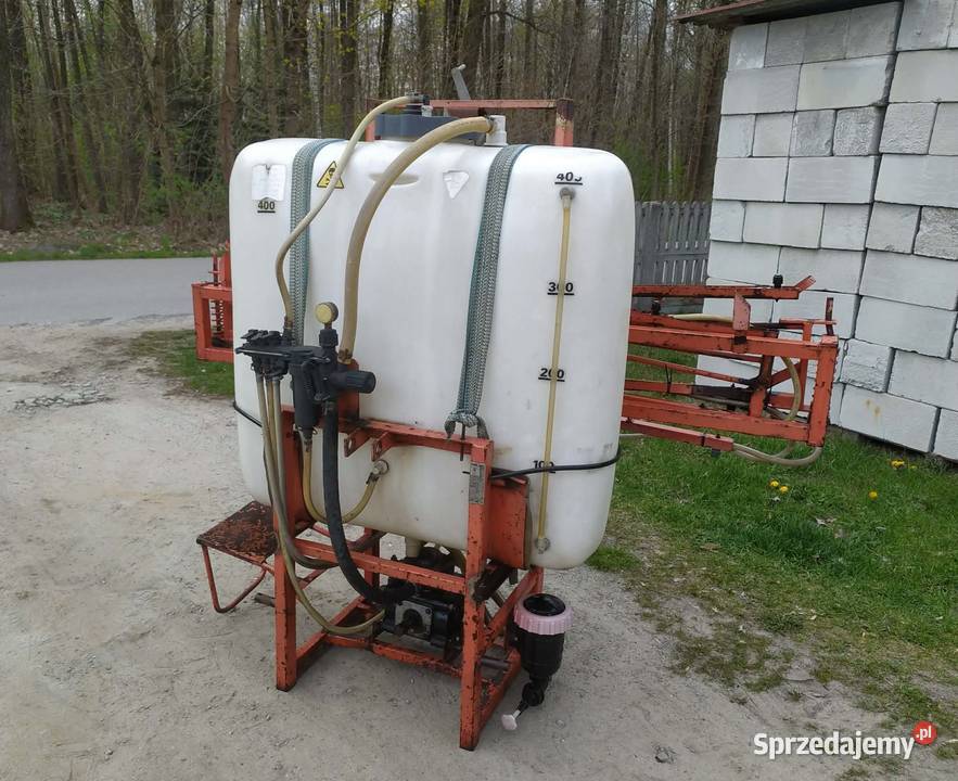Opryskiwacz 400l 10m lance beczka cała kompletny Szczucin