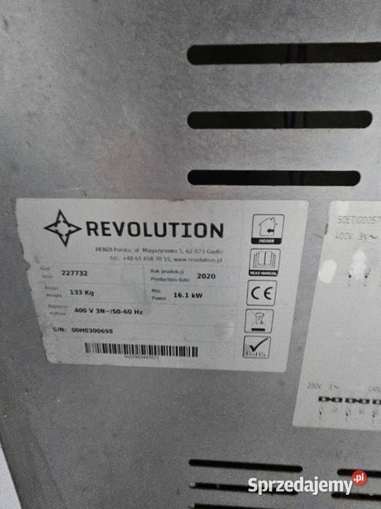 Revolution 227732 PIEC KONWEKCYJNO PAROWY 10GN