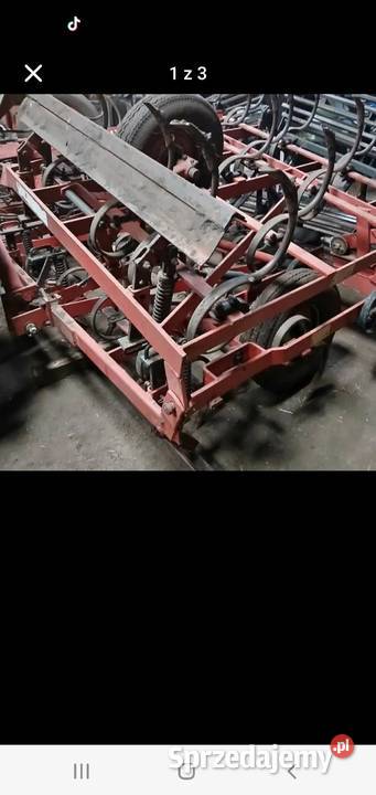 Agregat przedsiewny Kongskilde 6m Agregaty podlaskie Zosin