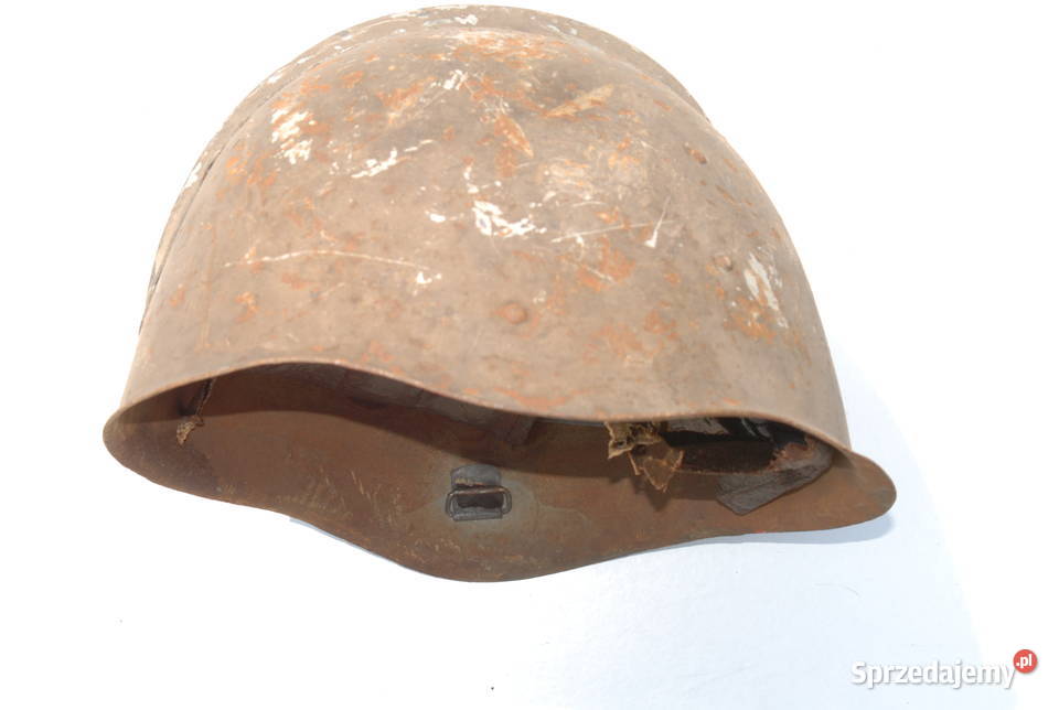 Stary przedwojenny hełm strażacki kask nakrycie śląskie Cieszyn