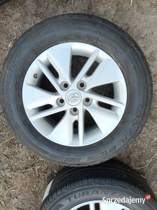Koła letnie Toyota 5x1143 R15 opony letnie 19565 mazowieckie Ostrołęka