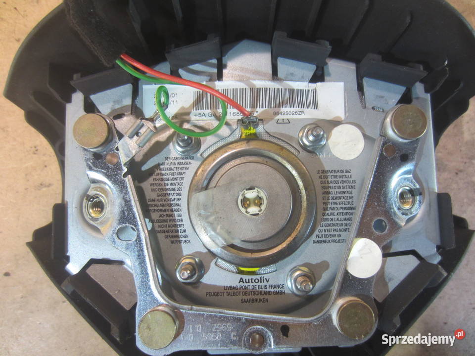 airbag kierowcy peugeot 206 Szczecin