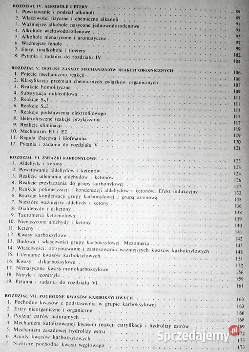 Chemia organiczna Tadeusz Drapała Chełm