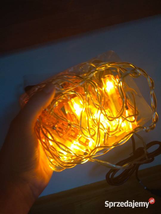 Lampki elektryczne ozdobne ze spinaczami Warszawa